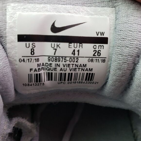 Nike Air Max Infuriate 2 Low Mens Size 8 Wolf Grey Basketball Sneaker Shoes main image 5